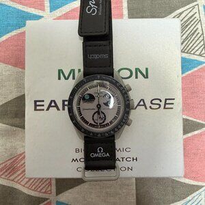 Omega X Swatch Moonswatch Mission To Earthphase Watch